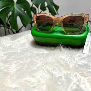 Kate Spade Amber Sunglasses with Glitter Frames